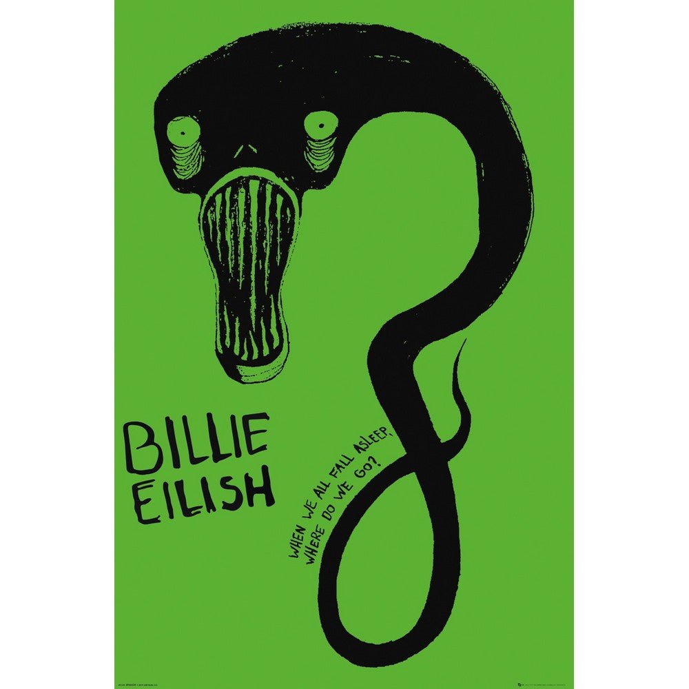 BILLIE EILISH ビリーアイリッシュ - Ghoul / ポスター - PGS